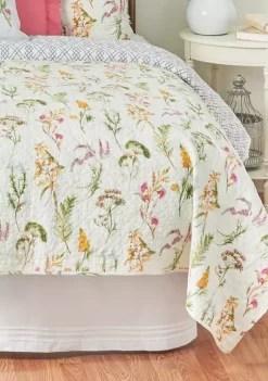 Best Pirce 👍 C&F Genevieve Floral Quilt Set 🧨 -C&F Shop Belk 934
