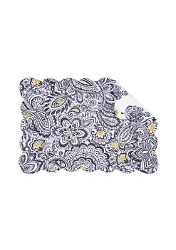 Flash Sale 🌟 C&F Serena Cotton Placemat Set of 6 😀