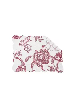 Hot Sale 👍 C&F Arcadia Red Placemat Set of 6 😍 -C&F Shop Belk 965