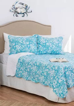 Wholesale 🛒 C&F Jamaican Breeze Coastal Quilt Set 👍 -C&F Shop Belk 975